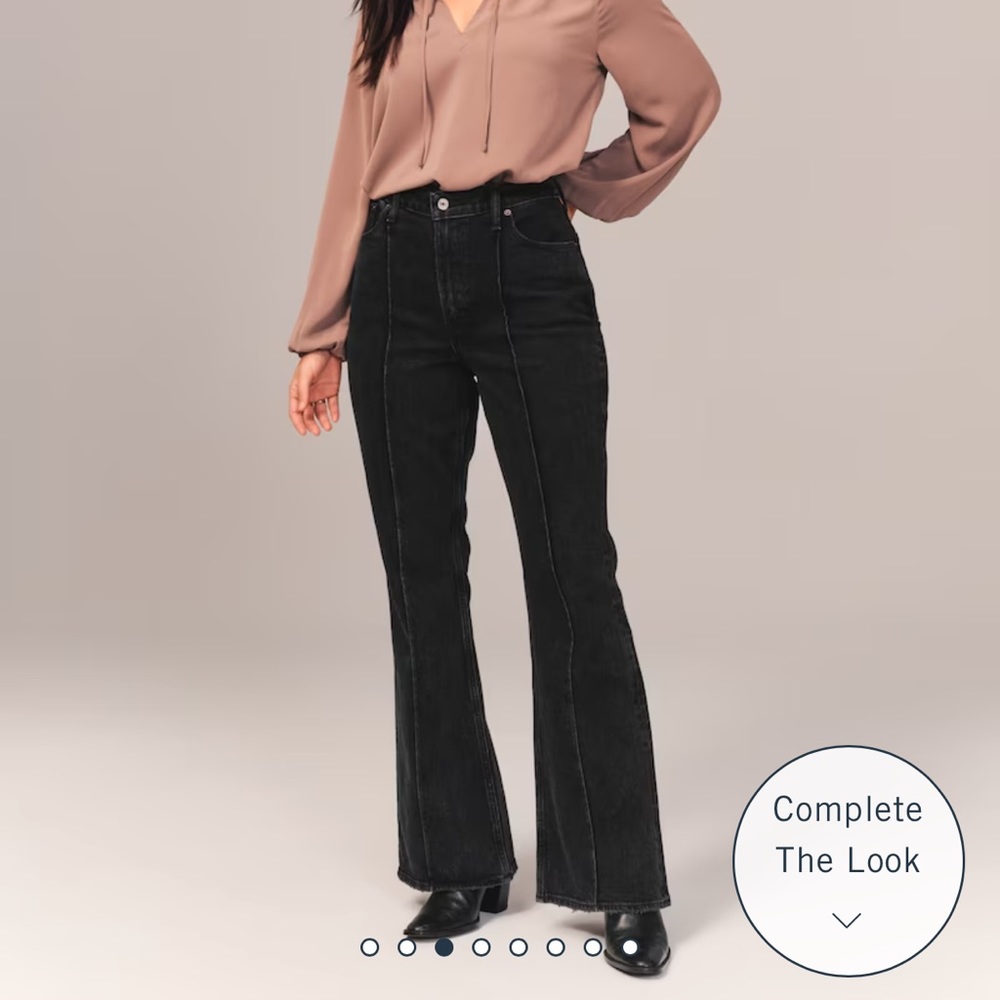 NWT A&F Curve Love High Rise Vintage Flare - Size 29 Long